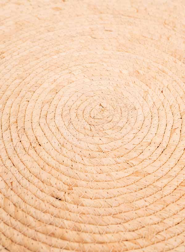 Teppich ‘Hebron‘ Hell 100cm ø – Bild 3