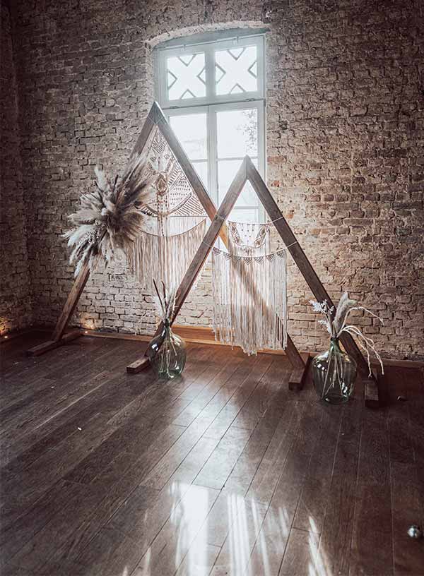 Traubogen ‘Dreieck‘ (2er Set) – Bild 3