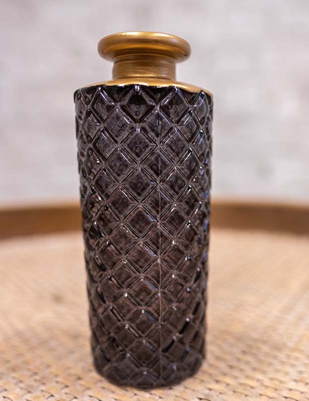 produktdetailbild_Vase_Minimi_Schwarz_Goldrand_800x616px-1