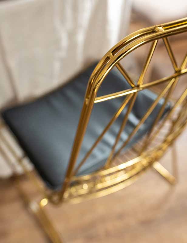 Sitzkissen Lucy Wire Collection ‘Schwarz‘ - 2. Version – Bild 3