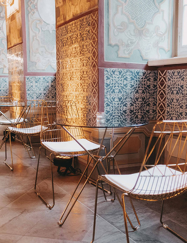 Beistelltisch Wire Gold 70cm ø – Bild 3