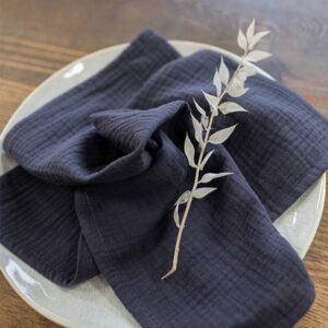 Baumwollserviette ‘Assassin Blue‘ – Bild 2