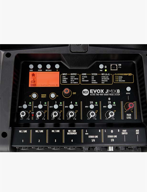 Lautsprecher RCF JMIX8 (Bluetooth) – Bild 3